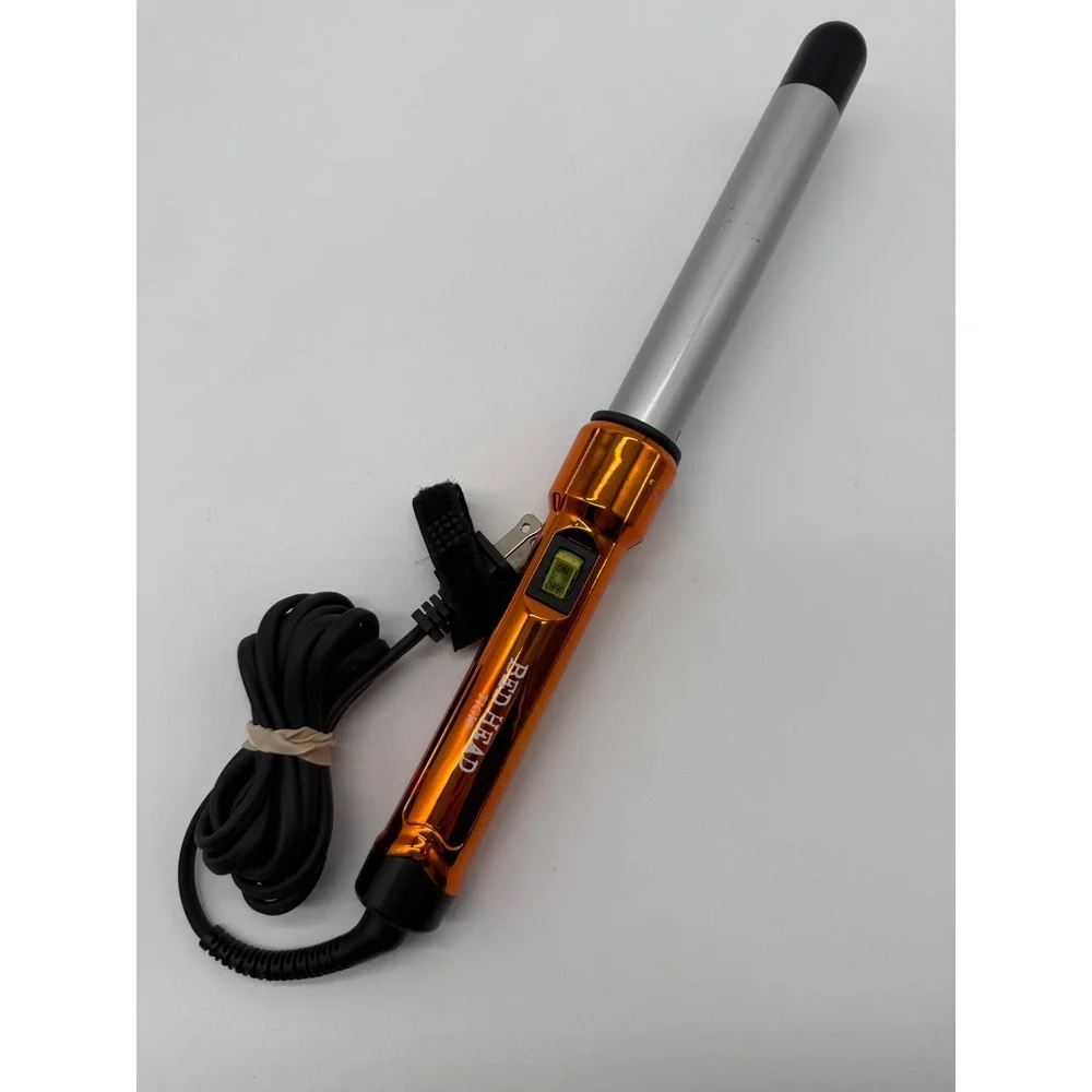 Bed Head Curling Wand Orange Excellent Tourmaline Ceramic 1 Inch
